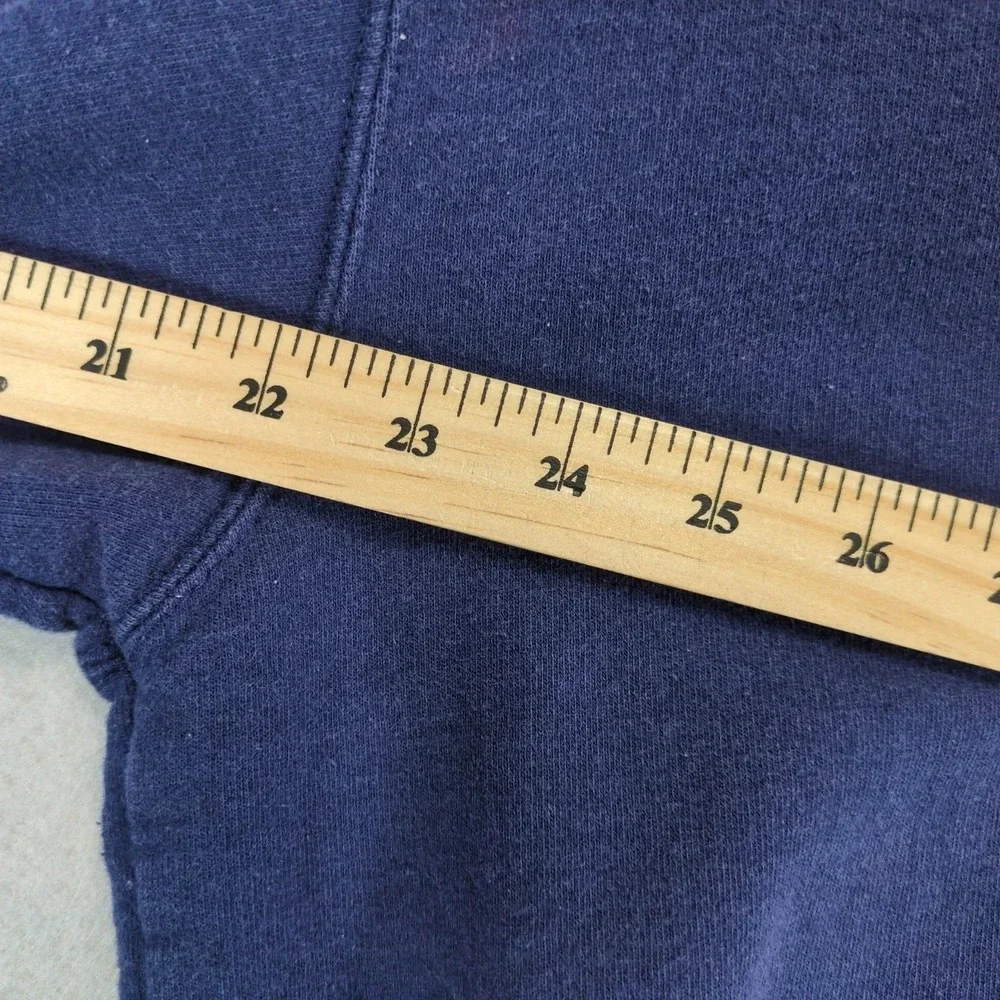 adidas Hoodie Mens XL Blue Embroidered Logo Vintage 2002 Canada Y2K‎ Streetwear